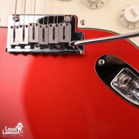 Fender American Standard Stratocaster Chrome Red 2002 USA электрогитара