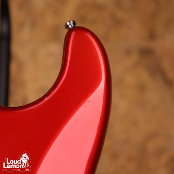 Fender American Standard Stratocaster Chrome Red 2002 USA электрогитара
