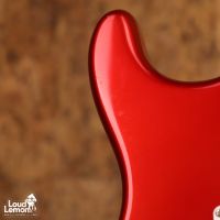 Fender American Standard Stratocaster Chrome Red 2002 USA электрогитара