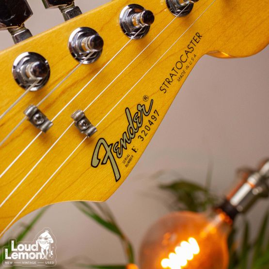 Fender American Standard Stratocaster Dan Smith Vintage White 1983 USA электрогитара