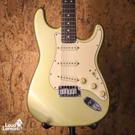 Fender American Standard Stratocaster Inca Silver 1997 USA электрогитара