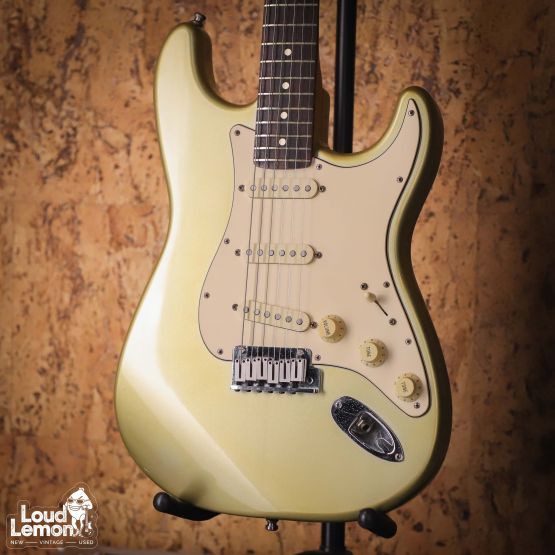 Fender American Standard Stratocaster Inca Silver 1997 USA электрогитара