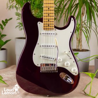 Fender American Standard Stratocaster Midnight Wine 1993 электрогитара