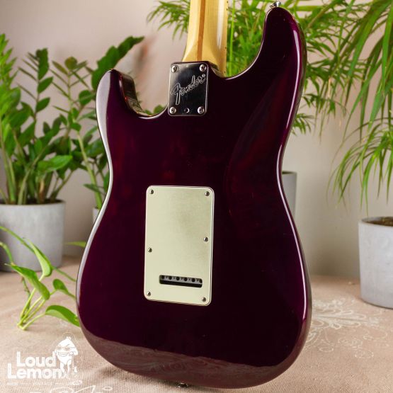 Fender American Standard Stratocaster Midnight Wine 1993 электрогитара