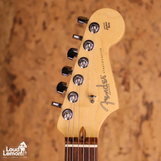 Fender American Standard Stratocaster Olympic White 2008 USA электрогитара
