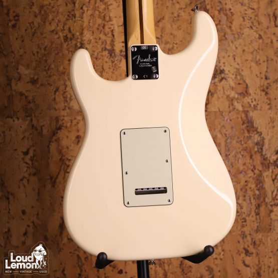 Fender American Standard Stratocaster Olympic White 2008 USA электрогитара