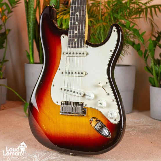 Fender American Standard Stratocaster Sunburst 1987 USA электрогитара