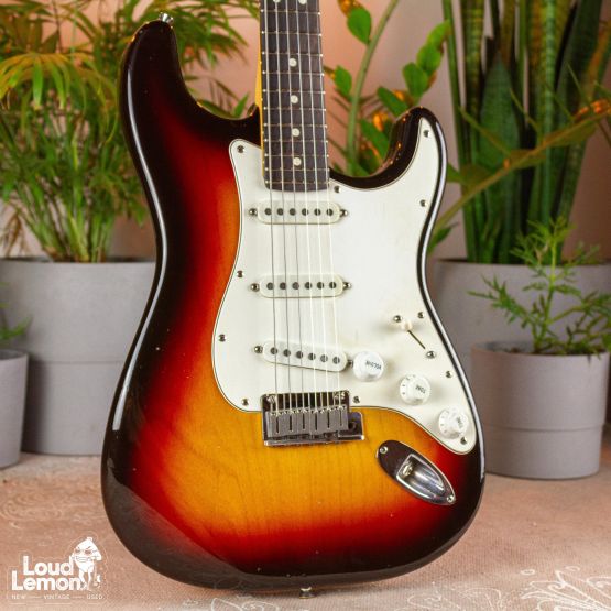 Fender American Standard Stratocaster Sunburst 1987 USA электрогитара