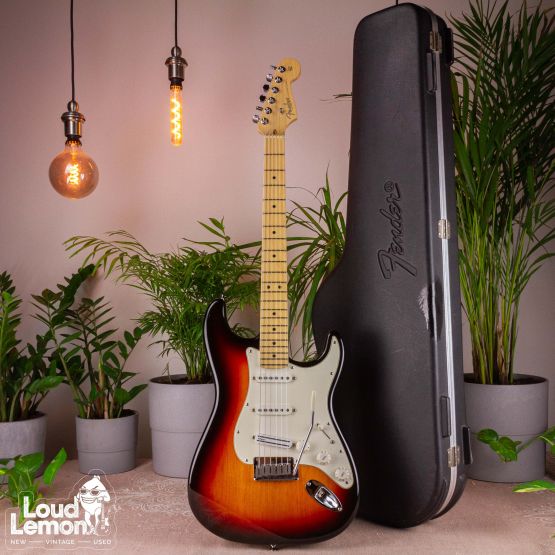 Fender American Standard Stratocaster Sunburst 2006 USA электрогитара