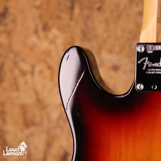 Fender American Standard Telecaster 3-Color Sunburst 2010 USA электрогитара