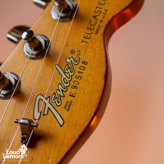 Fender American Standard Telecaster Sunburst 1990 USA электрогитара