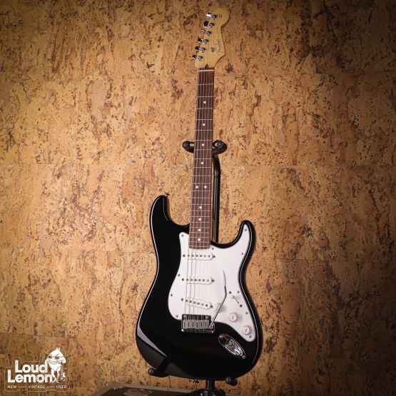 Fender American Stratocaster Black 2007 USA электрогитра