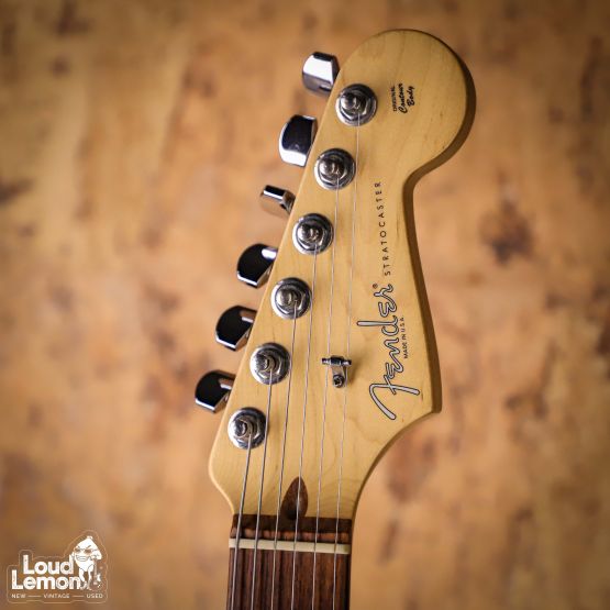Fender American Stratocaster Black 2007 USA электрогитра