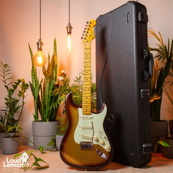 Fender American Ultra Stratocaster Mocha Burst 2019 USA электрогитара