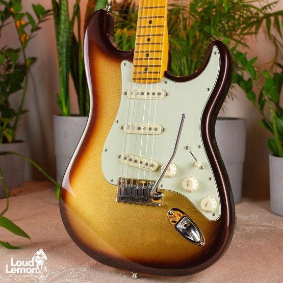 Fender American Ultra Stratocaster Mocha Burst 2019 USA электрогитара