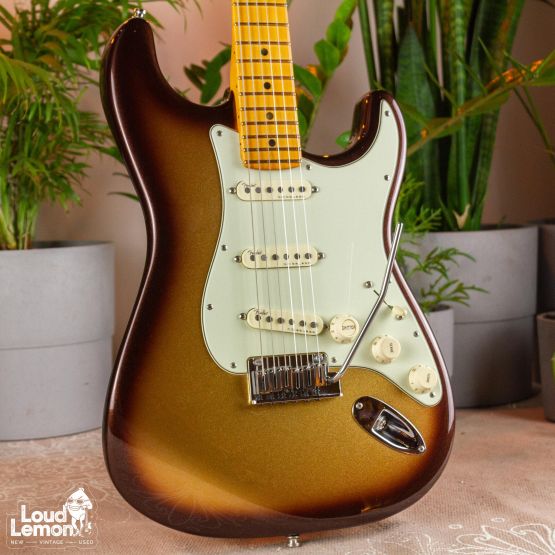 Fender American Ultra Stratocaster Mocha Burst 2019 USA электрогитара