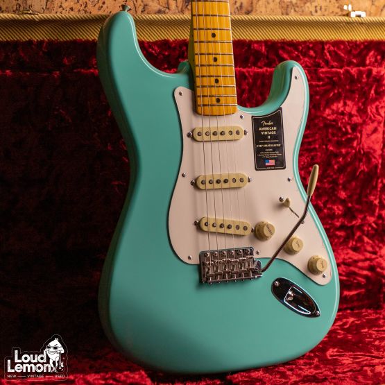 Fender American Vintage II 1957 Stratocaster Sea Foam Green 2022 USA электрогитара