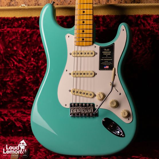 Fender American Vintage II 1957 Stratocaster Sea Foam Green 2022 USA электрогитара