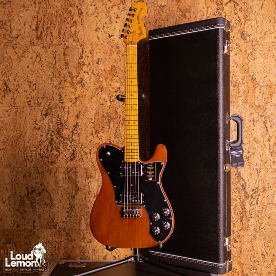 Fender American Vintage II 1975 Telecaster Deluxe Mocha 2022 USA электрогитара