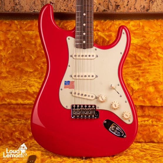 Fender Artist Series Mark Knopfler Signature Stratocaster Hot Rod Red 2009 USA электрогитара