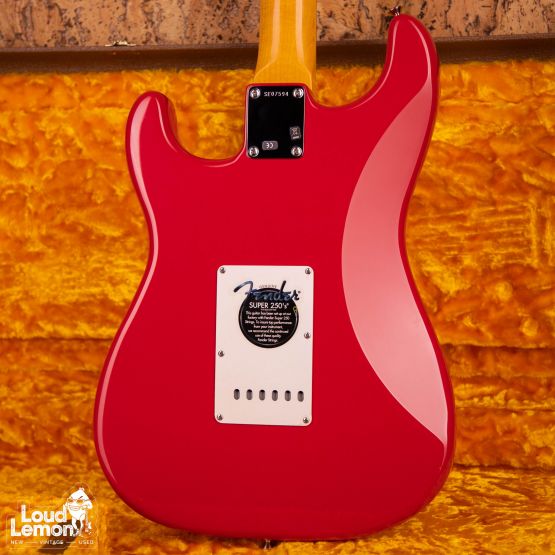 Fender Artist Series Mark Knopfler Signature Stratocaster Hot Rod Red 2009 USA электрогитара