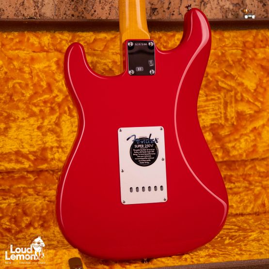 Fender Artist Series Mark Knopfler Signature Stratocaster Hot Rod Red 2009 USA электрогитара