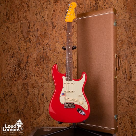 Fender Artist Series Mark Knopfler Signature Stratocaster Hot Rod Red 2009 USA электрогитара