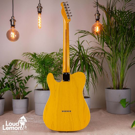 Fender AVRI '52 Telecaster Butterscotch w/Mastery Bridge 2008 USA электрогитара