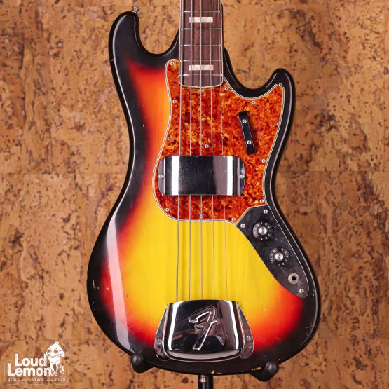 Fender Bass V Sunburst 1966 USA бас-гитара