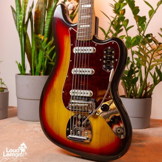 Fender Bass VI Sunburst 1974 USA бас-гитара