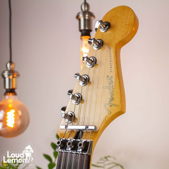 Fender Blacktop Stratocaster HH Floyd Rose Titanium Silver 2011 Mexico электрогитара