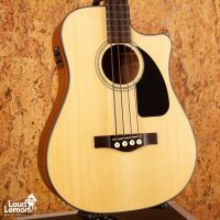 Fender CB100CE NAT Acoustic Bass Natural 2015 China электроакустическая бас-гитара