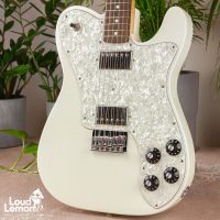 Fender Chris Shiflett Deluxe Telecaster Arctic White 2013 Mexico электрогитара