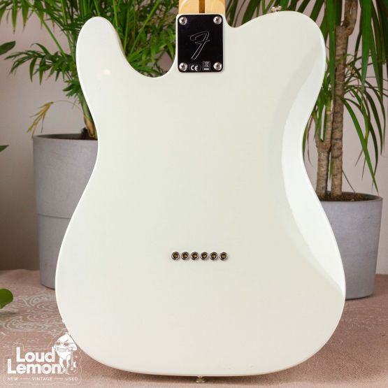 Fender Chris Shiflett Deluxe Telecaster Arctic White 2013 Mexico электрогитара