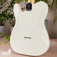 Fender Chris Shiflett Deluxe Telecaster Arctic White 2013 Mexico электрогитара