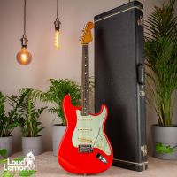 Fender Classic 60's Neck, Classic 70's Body Stratocaster Fiesta Red Mexico электрогитара