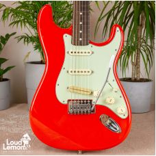 Fender Classic 60's Neck, Classic 70's Body Stratocaster Fiesta Red Mexico электрогитара