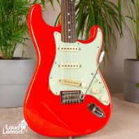 Fender Classic 60's Neck, Classic 70's Body Stratocaster Fiesta Red Mexico электрогитара
