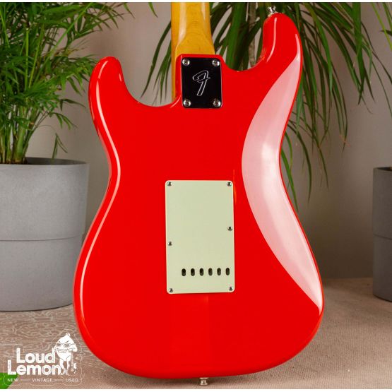 Fender Classic 60's Neck, Classic 70's Body Stratocaster Fiesta Red Mexico электрогитара