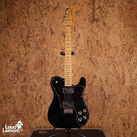 Fender Classic Series '72 Telecaster Deluxe Black 2004 Mexico электрогитара