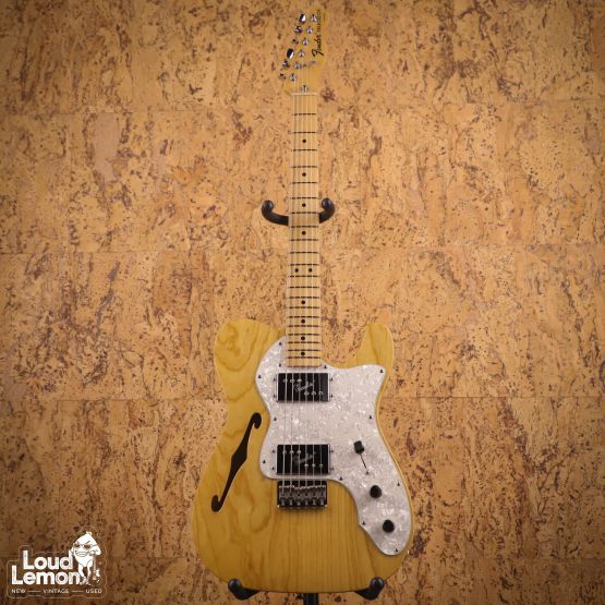 Fender Classic Series '72 Telecaster Thinline Natural 1999 Mexico электрогитра