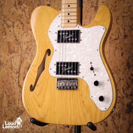 Fender Classic Series '72 Telecaster Thinline Natural 2009 Mexico электрогитара