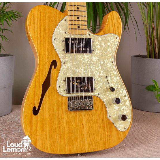 Fender Classic Series '72 Thinline Telecaster Natural 2007 Mexico электрогитара