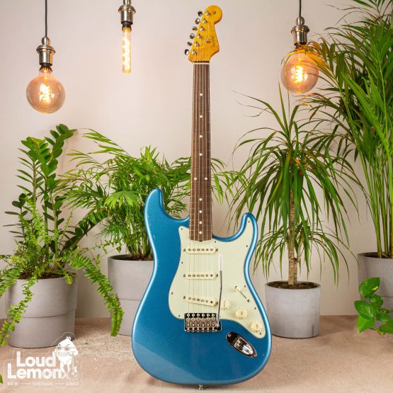Fender Classic '60s Stratocaster Lake Placid Blue 2009 Mexico электрогитара