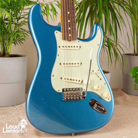Fender Classic '60s Stratocaster Lake Placid Blue 2009 Mexico электрогитара