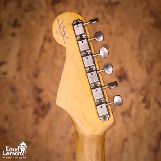 Fender Custom Shop 1960 Stratocaster Relic Faded Dakota Red 2013 USA электрогитара