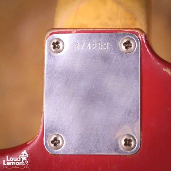 Fender Custom Shop 1960 Stratocaster Relic Faded Dakota Red 2013 USA электрогитара