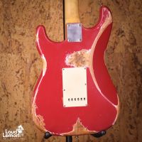 Fender Custom Shop 1960 Stratocaster Relic Faded Dakota Red 2013 USA электрогитара