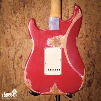 Fender Custom Shop 1960 Stratocaster Relic Faded Dakota Red 2013 USA электрогитара