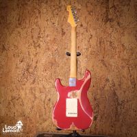 Fender Custom Shop 1960 Stratocaster Relic Faded Dakota Red 2013 USA электрогитара